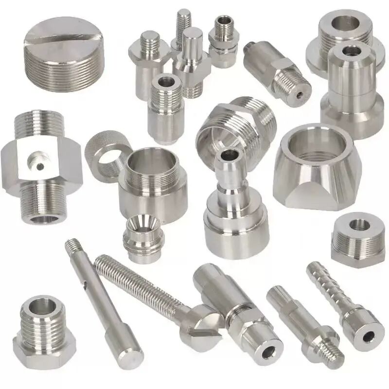 Custom Precision Stainless Steel Parts CNC Machining Non-Standard Screws-Drilling & Broaching
